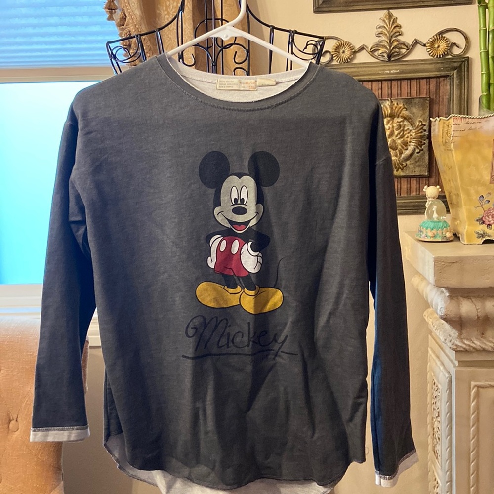 Zara Disney Girls Mickey Top